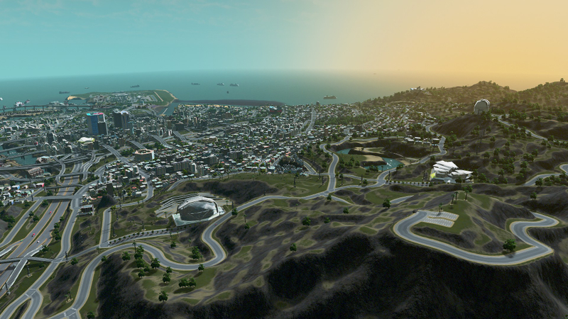 Illustration for article titled Someone Recreated GTA V's Los Santos In Cities: Skylines